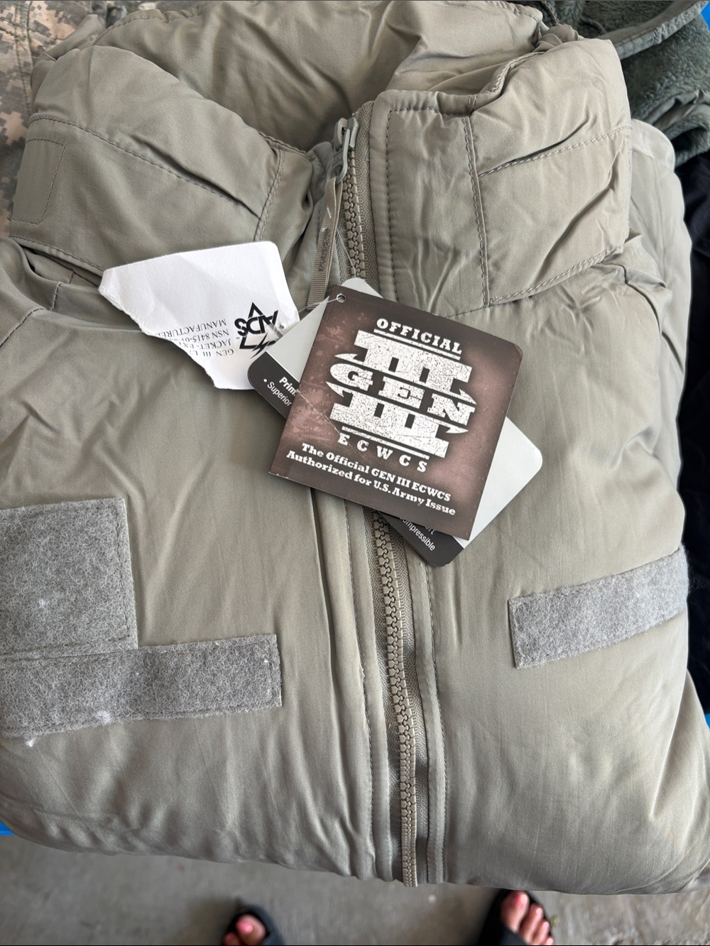 Official ECWCS Gen III Insulated Puffer Jacket - Coyote Tan